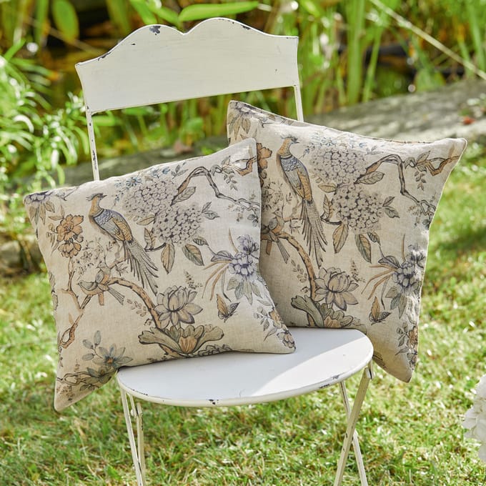 LOBERON Kussenhoes set van 2 Lorry beige