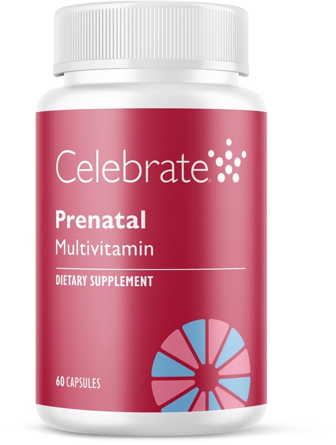 Celebrate Vitamins WLS prenatale multivitamine met IJzer 45 mg – maagverkleining – 60 capsules