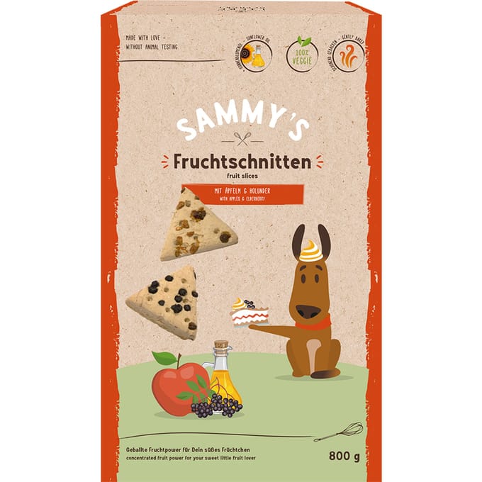 Sammy's Fruitschijfjes - 3 x 800 g