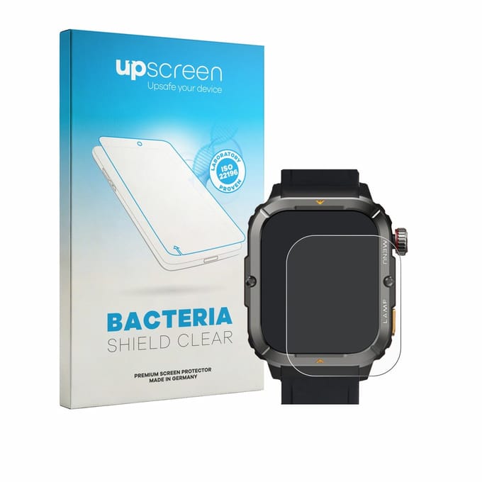 upscreen - Screenprotector voor AGM Legion 3 - Folie Beschermfolie transparant antibacterieel