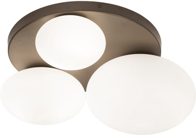 Lumidora Plafondlamp 75455 - Plafonniere - GIO - 3 Lichts - G9 - Bruin - Metaal