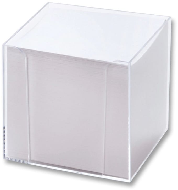 memokubus met inhoud Folia 9,5x9,5x9,5cm 700 vel wit