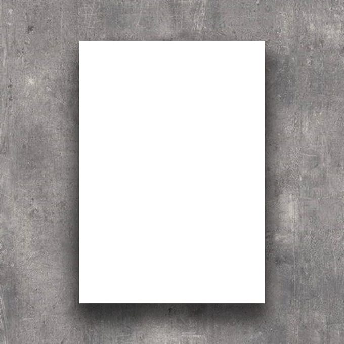 Whiteboard - Whitebord - A4 - 210x297mm
