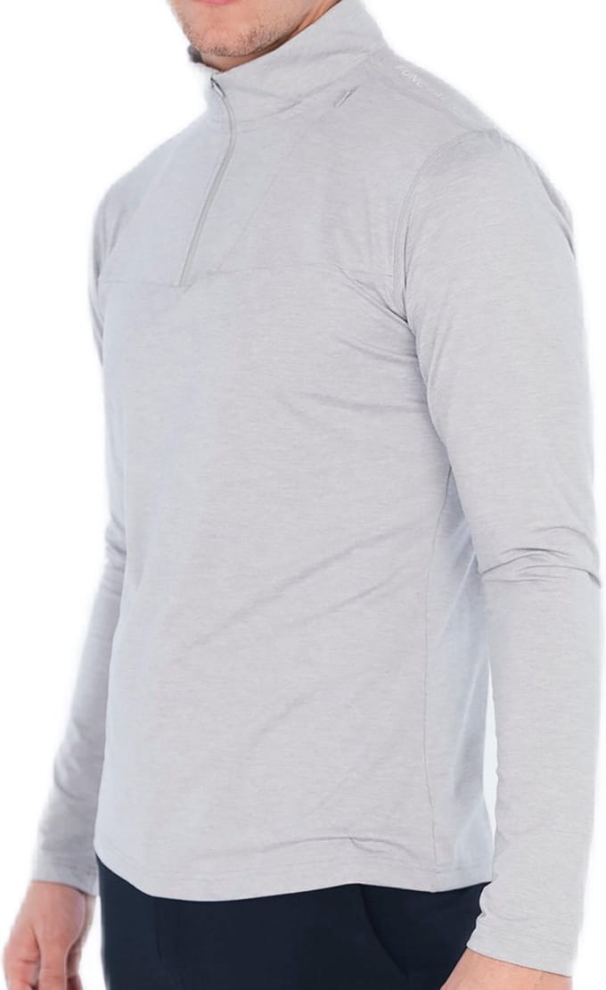Func Factory mannen Longsleeve Pully Ashton grijs melange maat S