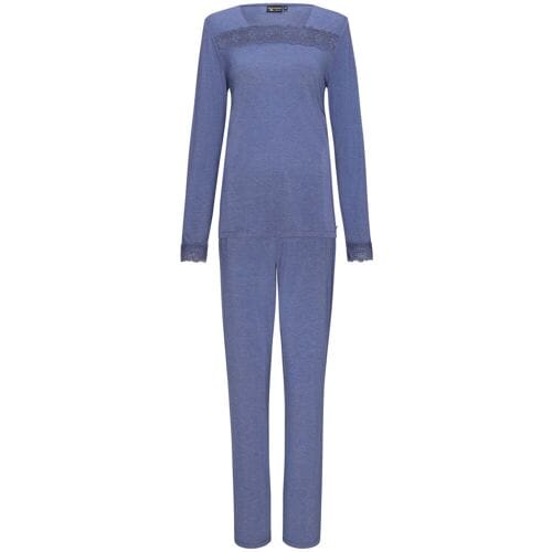Dames pyjama Mandy van Pastunette - Blauw - Maat - 48