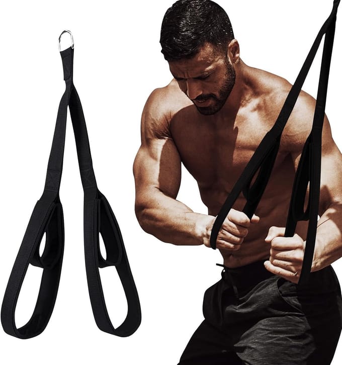 Solidchoice - Triceps Touw voor Fitness en Krachttraining