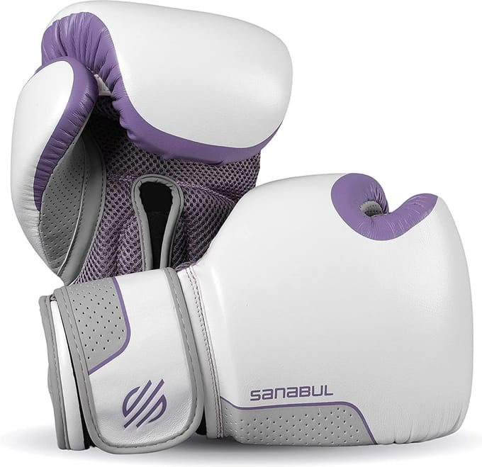 Sanabul Hyperstrike Bokshandschoenen voor dames - Paars 10 oz
