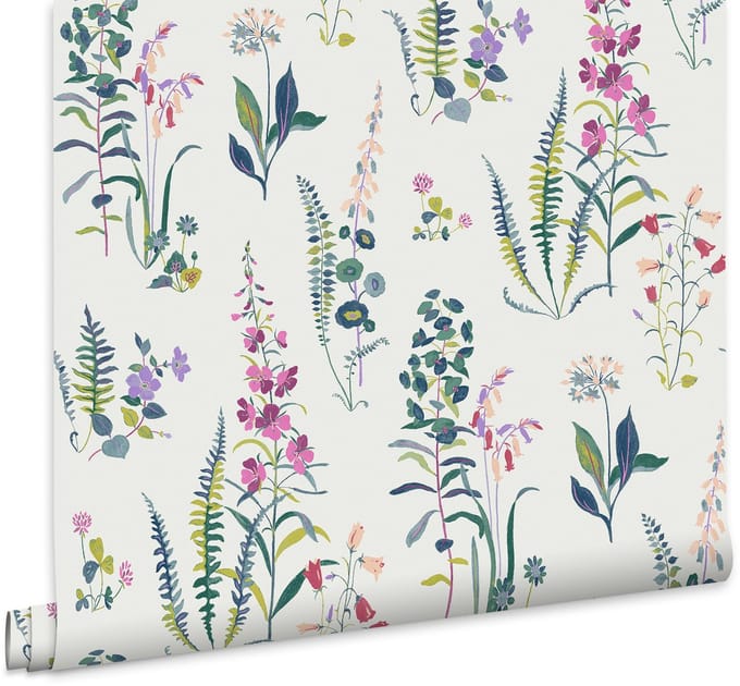 Laura Ashley Meadowvale Sprigs Behang - Bloemen - 10mx52cm - Multi