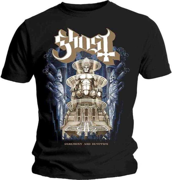 Ghost - Ceremony & Devotion Heren T-shirt - 2XL - Zwart