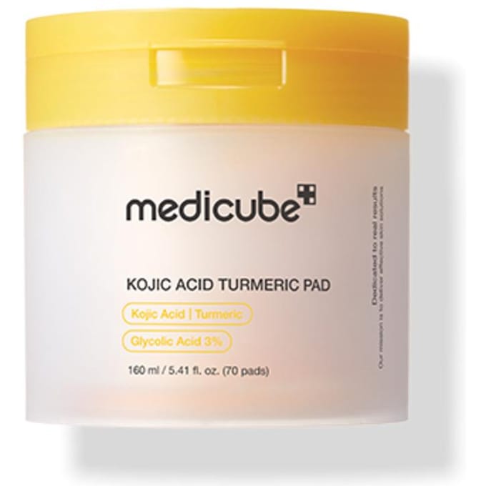 [medicube] Kojiczuur Kurkuma Pad 160ml 70 stuks yellow