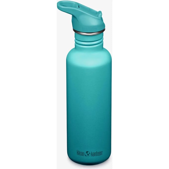 Klean Kanteen Drinkfles Classic 800 ml met Sportdop - Drinkfles - baltic green
