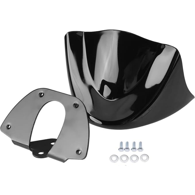 Spoiler Avant Bas de Carenage Garde-Boue Pare-Brise pour Moto 2006 2017 black