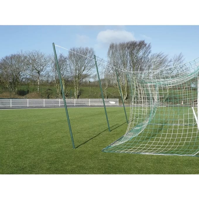 Spel van 4 matten doel met 8 staal Sporti