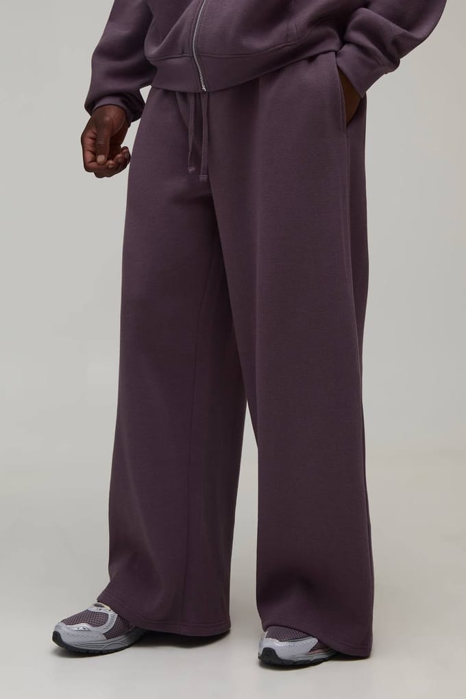 Tall Essential Extreme Wijde Pijpen Jogger | Mauve | Size Medium