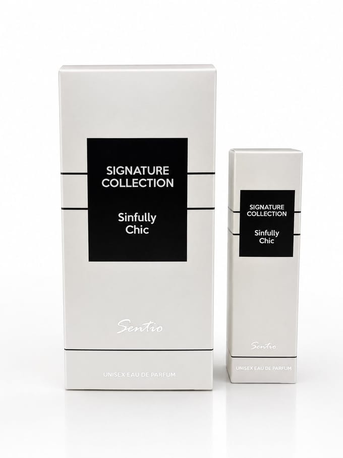 Sentio Sinfully Chic Unisex Eau de Parfum 100ml +15ml