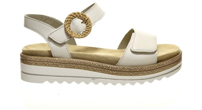 Remonte Dames Sandalen Beige Verstelbaar maat 40
