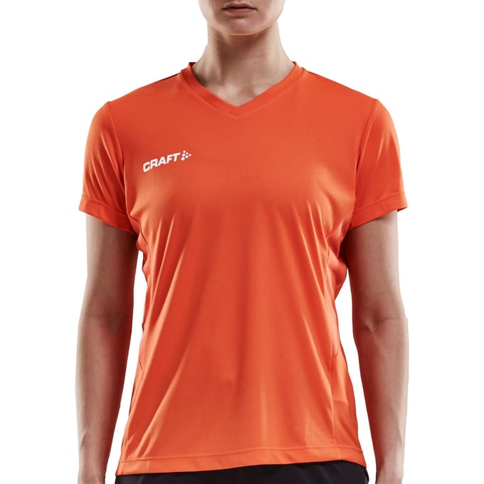 Craft Squad Jersey Solid SS Shirt Dames - Maat M
