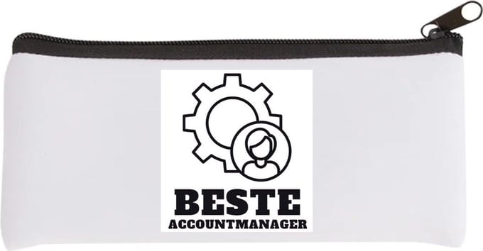 Akyol - beste accountmanager Etui - Beste accountmanager - collega - welkom - afscheid - 20 bij 9 cm