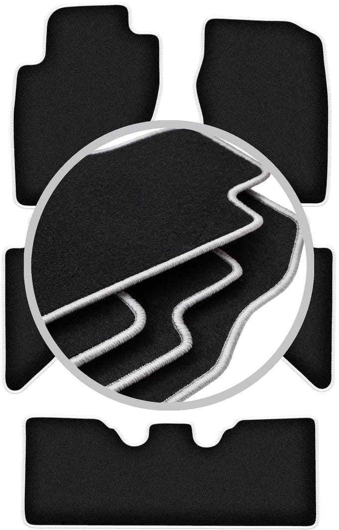 CARLUX-SILVER automatten voor: Nissan Pathfinder R51 SUV (2004-2014)