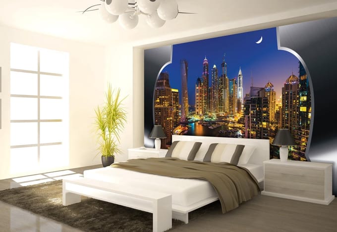 Poster | Blauw | 104 x 70,5 cm