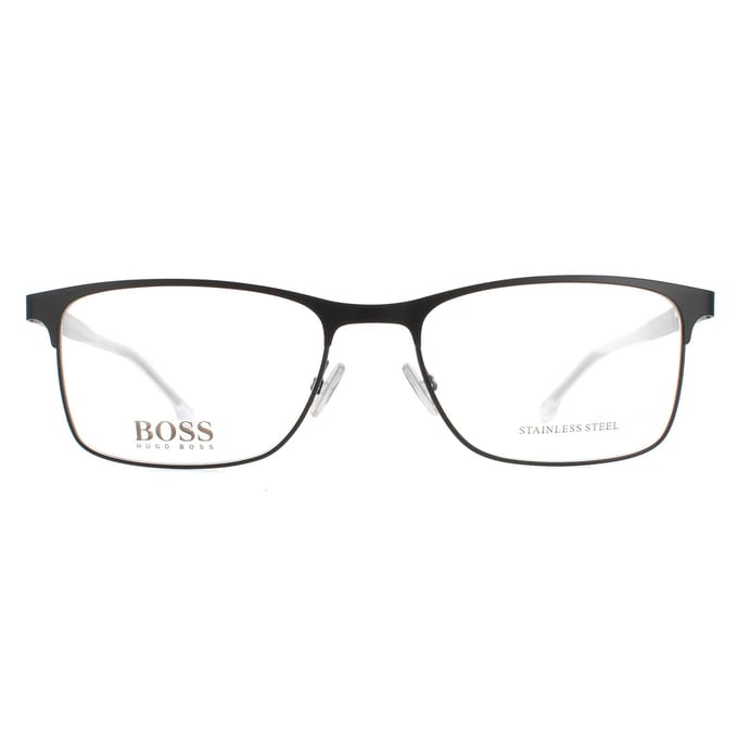 Hugo Boss Rectangle Mens Matte Black Boss 0967/It