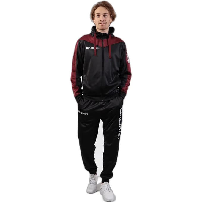 Hooded fleece trainingspak Givova Roma