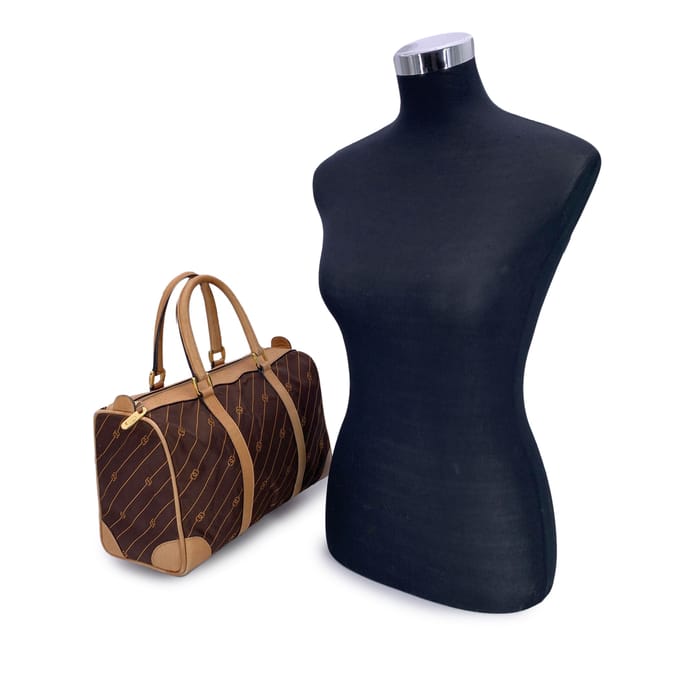 Gucci Vintage stoffen handtas Boston