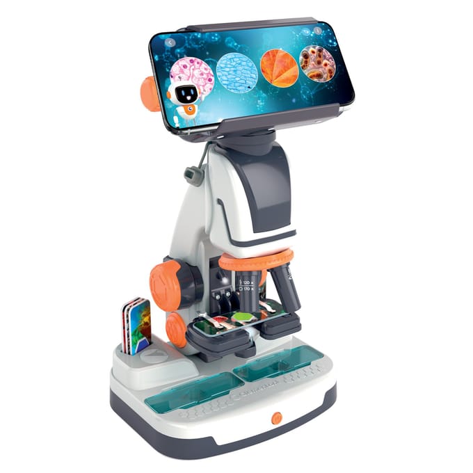 Clementoni - Microscoop met Smart AI en WiFi Camera - Educatief Speelgoed voor Kinderen - Vanaf 8 jaar