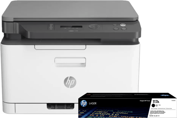 HP Color Laser MFP 178nw + 1 extra zwarte toner