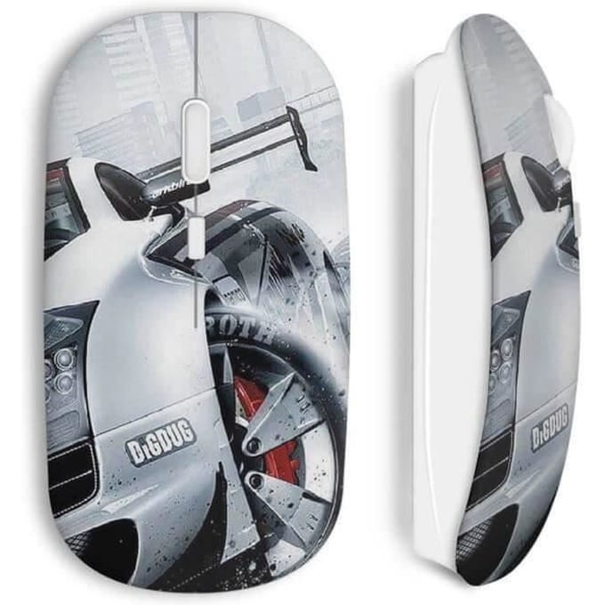 Souris Sans Fil Voiture De Course Luxe
