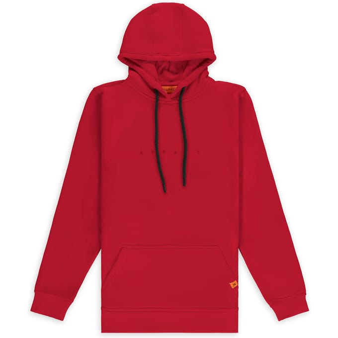 Aspact Cody Hoodie Red Größe: S | Kaputzenpullis Outlet | Unisex | Rot