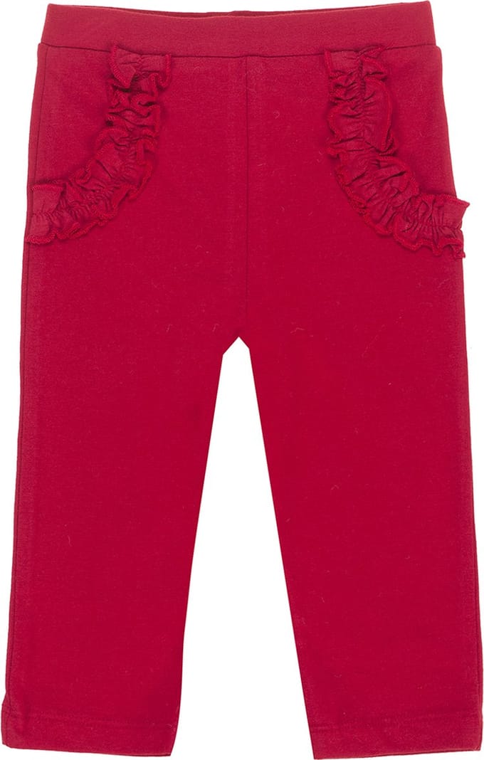 RODE BROEK VOOR BABY MEISJES