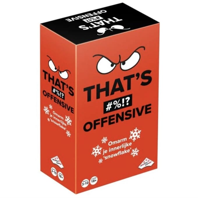 Identity Games - That's Offensive - Kaartspel - Partyspel