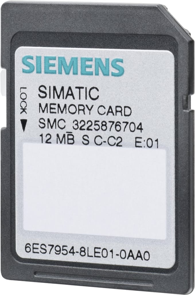 Siemens 6ES7954-8LE03-0AA0 6ES79548LE030AA0 PLC-geheugenkaart
