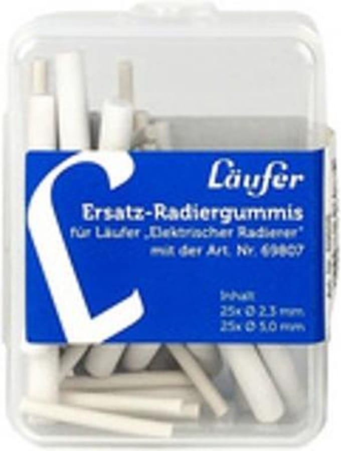 Luufer reserve vlakgum voor electrisch vlakgum 69607