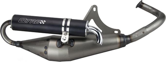 Tecnigas uitlaatdemper voor Gilera 50 Stalker scooter Nieuw