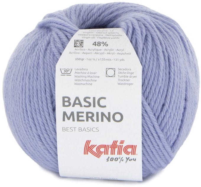 Katia Basic Merino - 99 licht mauvé - Wol/Acryl Garen