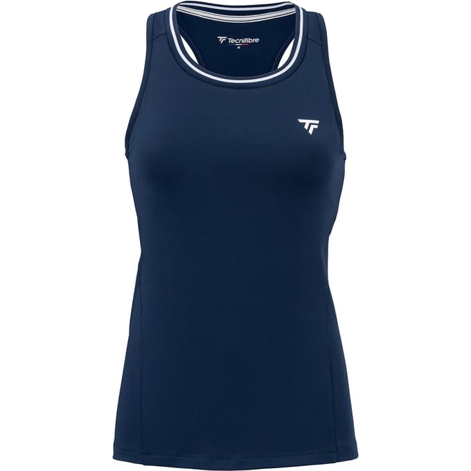 Tecnifibre Team Tech Mouwloos T-shirt Blauw L Vrouw