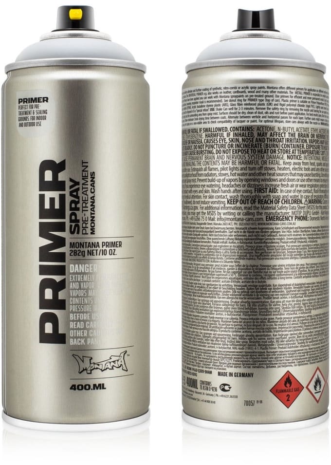 Montana TECH Aluminium Primer T2450 Spuitbus 400ml