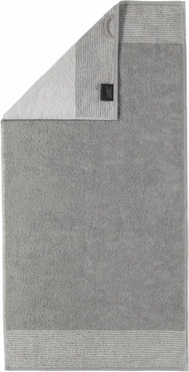 Caw Two-Tone Badhanddoek - Platina 80x150