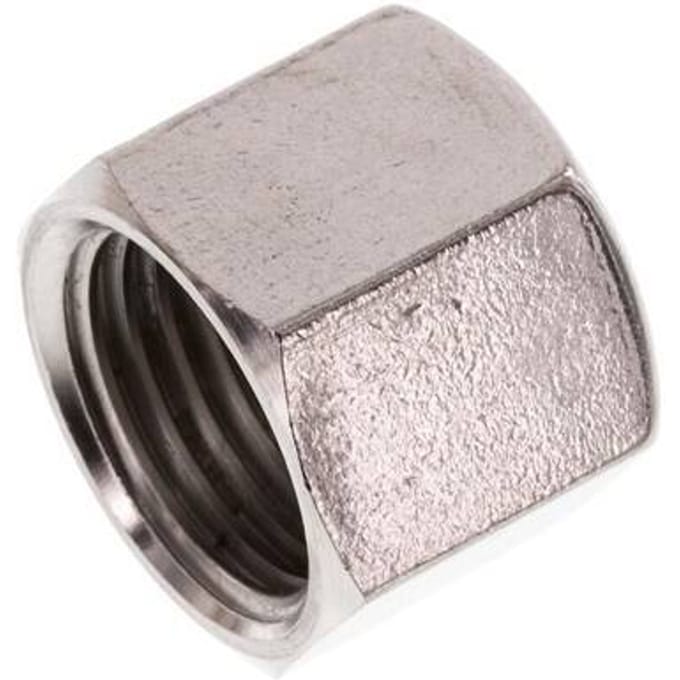 M16x1.5 x 10L RVS Wartelmoer voor Snijring