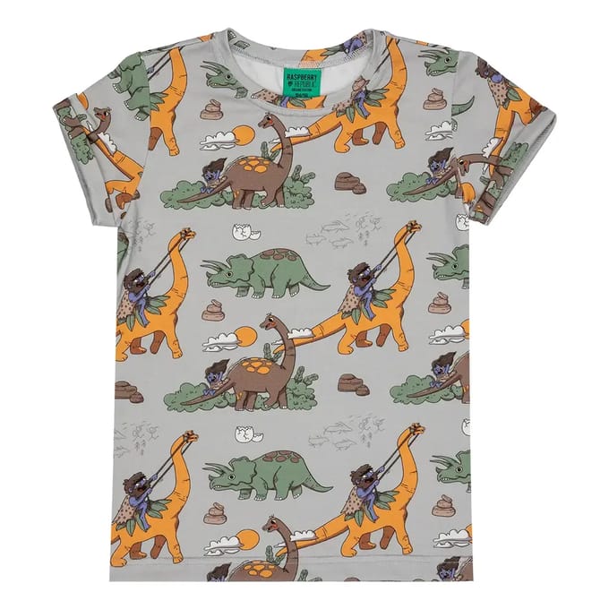 T-shirt kind Raspberry Republic Dino Riders