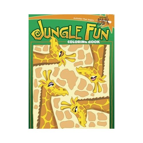 Spark -- Jungle Fun Coloring Book - John Kurtz