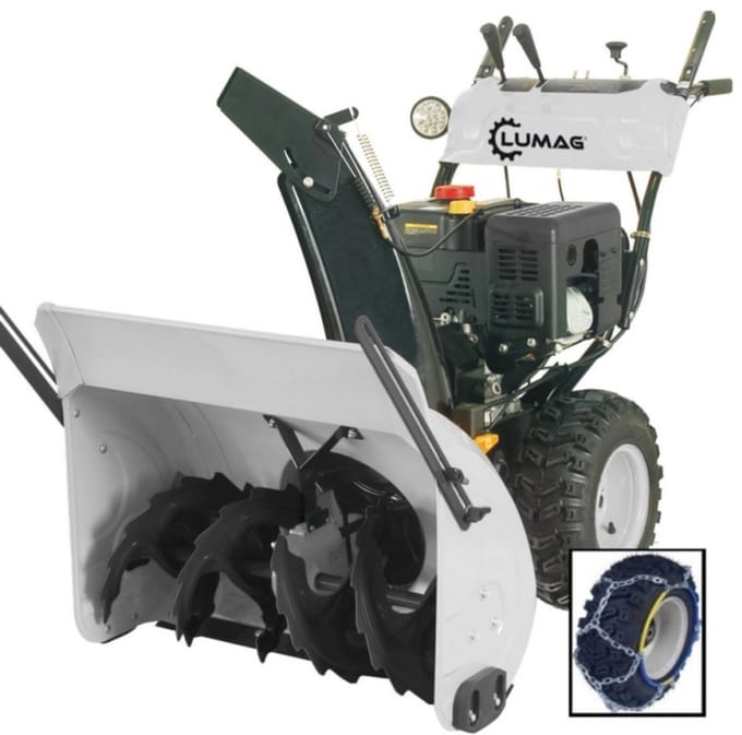 Lumag SFR80 Sneeuwfrees 13 pk | Sneeuwploeg 76cm werkbreedte | Sneeuwmachine