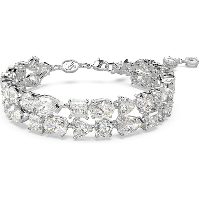 Swarovski 'Mesmera' Dames Basis Metalen Armband - Zilver 5669927