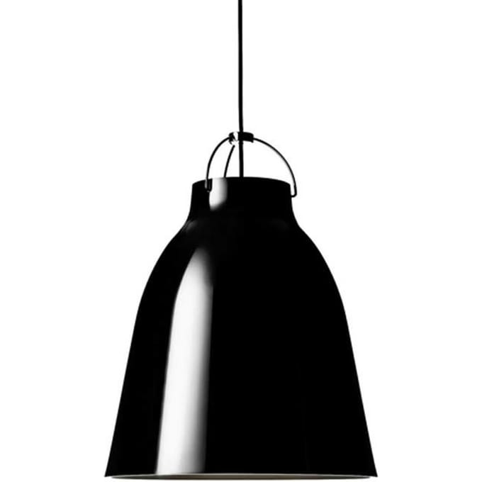 Fritz Hansen - Caravaggio BlackBlack hanglamp - Kabellengte 6m - P3=L - zwart