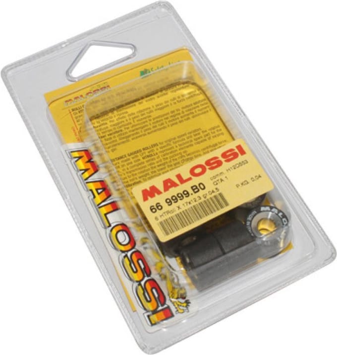 malossi variatorrol voor derbi scooter 50 atlantis 2t 17x12.3 4.5grs / 66 9999.b0 nieuw