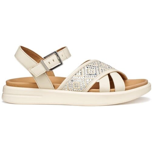 GEOX XAND 2S DAMES Sandalen - MELKWIT - Maat 36