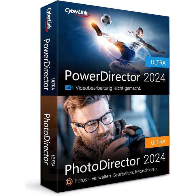 Cyberlink PowerDirector 2024 Ultra & PhotoDirector 2024 Ultra Duo