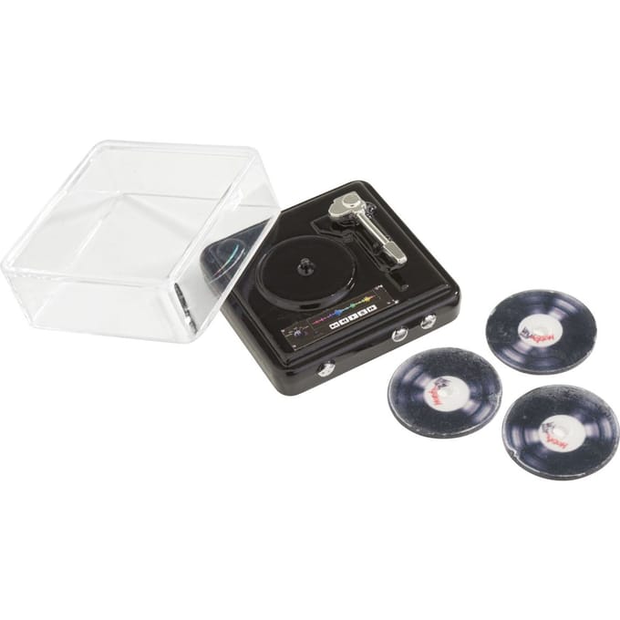Miniatuur platenspeler